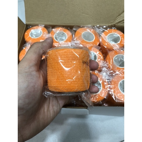 (Bản5CM)Băng keo thể thao, Băng quấn thể thao cao su non, Băng Vải chống chấn thương, hỗ trợ thi đấu và tập luyện