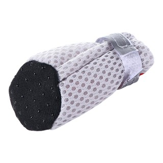 PENTAXZR Giày Bốt Cho Chó Nhỏ Lớn Paw Bảo Vệ Nóng Mặt Đường Siêu Mềm Có Thể Tái Sử Dụng Với Sọc Phản Quang Giày Mưa Thú Cưng