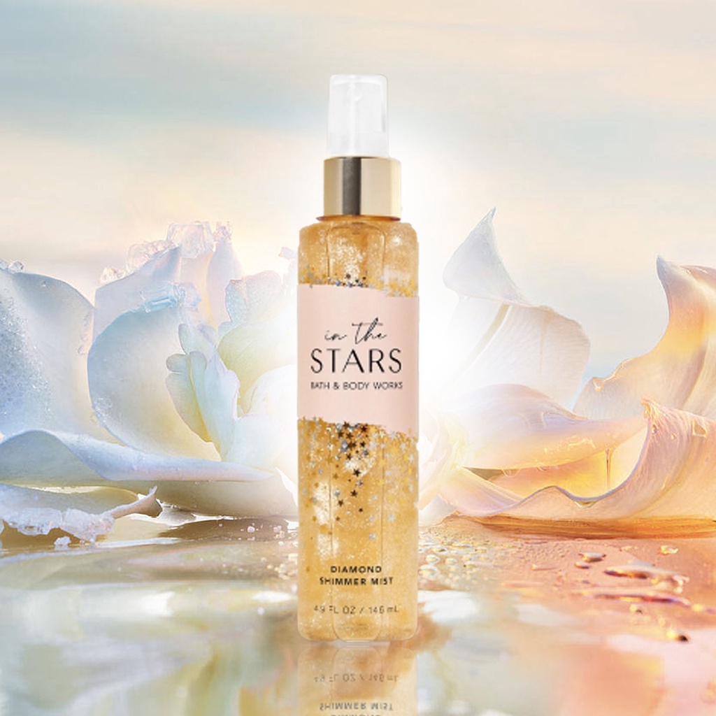 SHIMMER ) Body mist IN THE STARS - xịt khử mùi toàn thân mùi có nhũ Body  Mist Bath And Body Works Mỹ 146ml | Shopee Việt Nam