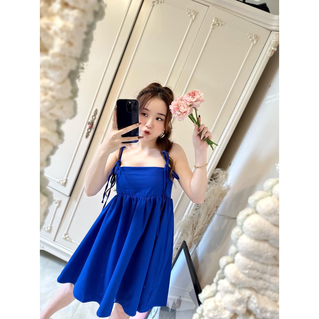 Đầm hai dây nữ ngắn Gem Boutique cột dây xinh xắn - Mizu Dress