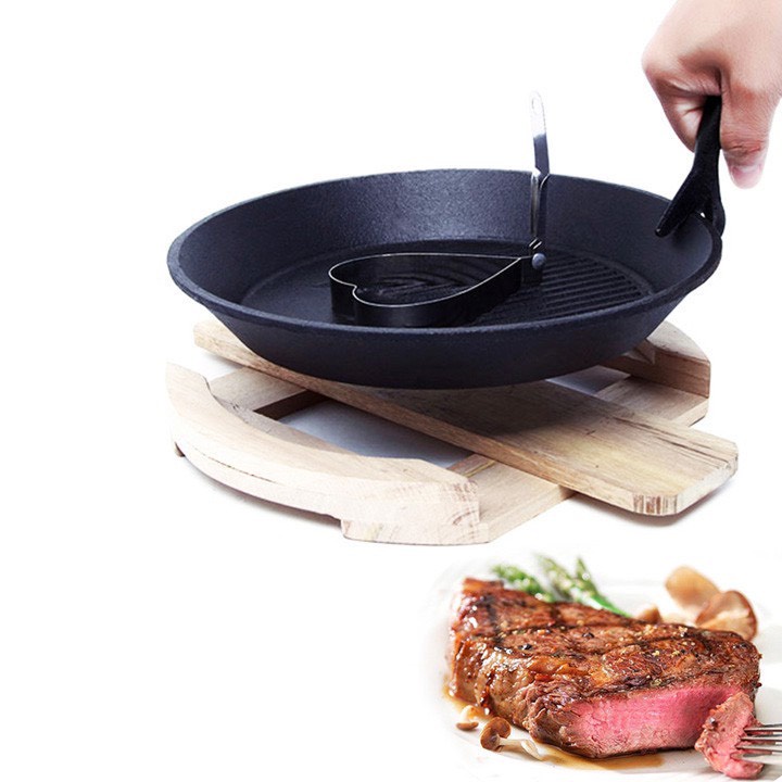 Dụng cụ 3 chấu gắp nóng chảo, nồi  bằng gang  chắc chắn tiện lợi