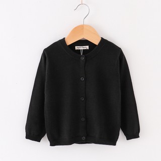 Áo khoác Cardigan dệt kim 36 màu Quần áo trẻ em bé trai bé gái Áo len 1-6Y Trẻ em mặc