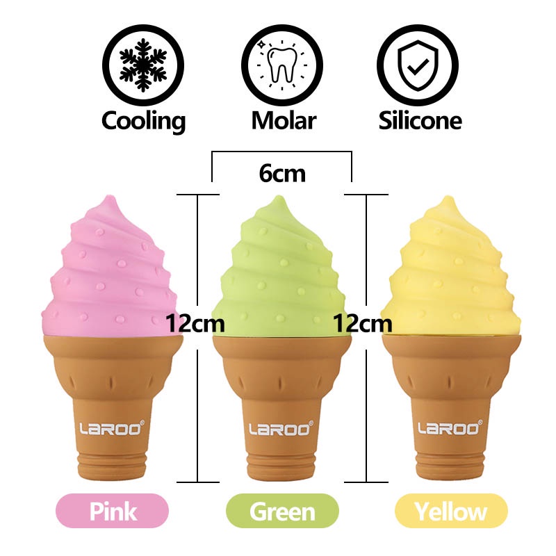 HamshMoc Chó Làm Mát Đồ Chơi Thú Cưng Răng Hàm Nhai Đóng Băng Đồ Chơi Chó Freezable Nhai Đồ Chơi Đá Miếng Dán Cho Chó Nhỏ Vừa
