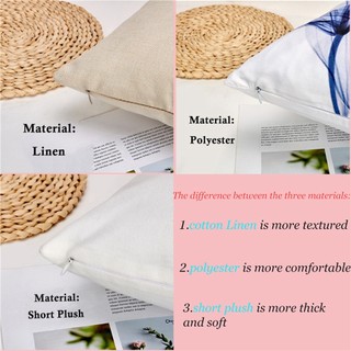 Vỏ gối DIY hai mặt chất lượng cao, hình và kích thước tùy chỉnh, hình chữ nhật/vuông