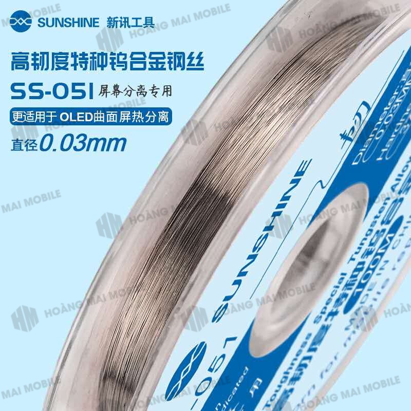 Dây cắt kính SUNSHINE SS-051 dài 100m, đường kính lõi 0.03mm - 1 cuộn