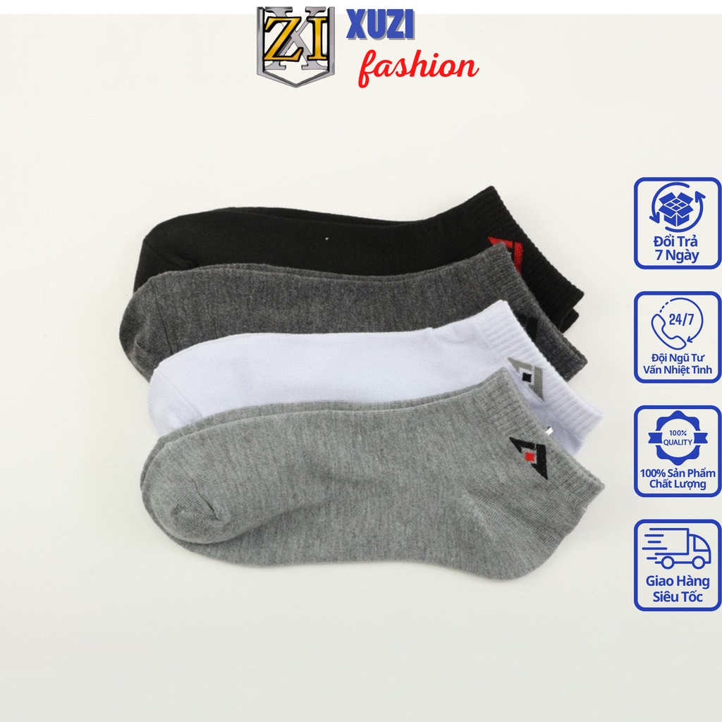 tất nam nữ cổ ngắn (1 đôi ) , vớ cotton dày dặn hàng dệt kim cao cấp co dãn tốt , chống hôi chân nhiều màu ngẫu nhiên