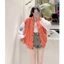 ÁO KHOÁC DÙ BOMBER LOGO THỜI TRANG NỮ - SIÊU XINH , HOT HIT CHO CÁC BẠN TRẺ HIYU STORE