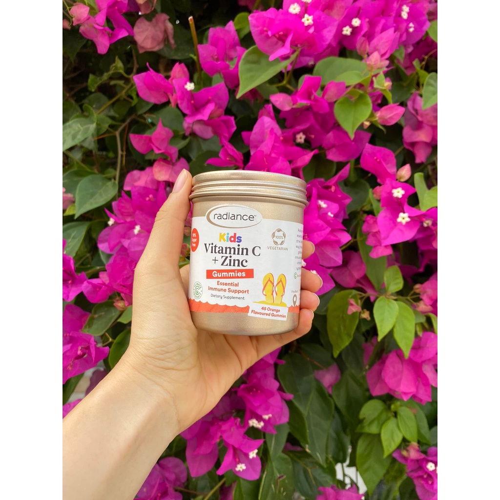 Kẹo dẻo bổ sung Radiance Kids Vitamin C + Zinc Gummies Shopee Việt Nam