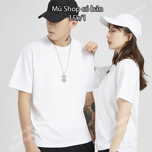 Áo Thun Trơn | Áo thun trơn thời trang Basic Cotton Form Unisex Nam Nữ