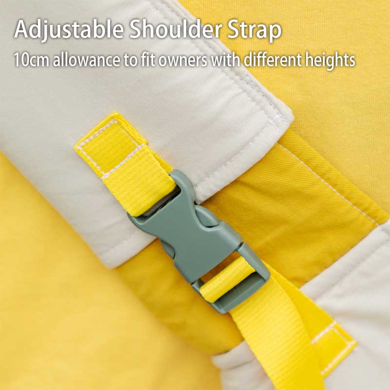 HamshMoc Cat Dog Sling Carrier Hands Free Pet Vai Trước Ba Lô Có Thể Điều Chỉnh Thoải Mái Túi Cho Chó Con Du Lịch