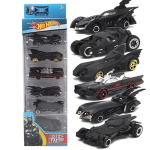 6 Hot Wheels Cars Set DC Comics Batman Batmobile Die-Cast Ô Tô Đồ Chơi Trẻ Em Người Lớn Sinh Nhật Xmas