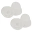 Niki Đôi Mặt bích Tai Đầu Tai Nghe Thay Thế Cho Tai Nghe in-Ear Lỗ Trong4 5mm