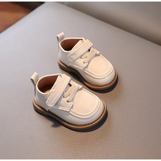 Size 16-20 Giày Oxford/Giày Tây Da PU Trơn Cho Bé Trai 0-3 Tuổi K170