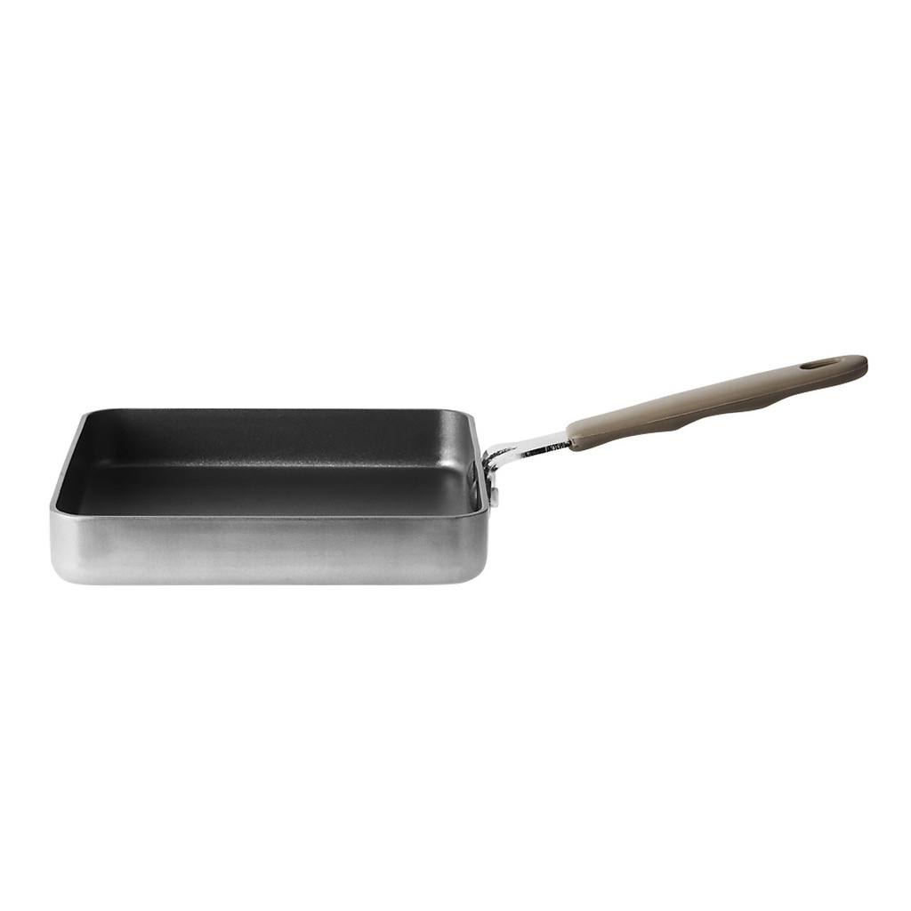 Chảo vuông 14cm LocknLock Handycook LHD1146 KHÔNG DÙNG TRÊN BẾP TỪ , tay cầm bọc Silicon  K-MAL