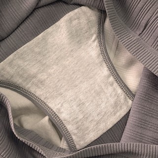 Quần Lót Cotton Lưng Vừa Plus Size Quyến Rũ Cho Nữ[Luyoo11]