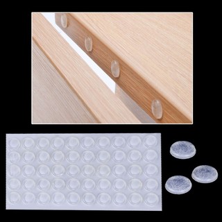 Set 50 Miếng Đệm Cao Su Silicon Trong Suốt Dán Đồ Nội Thất Chống Sốc Chống Trượt