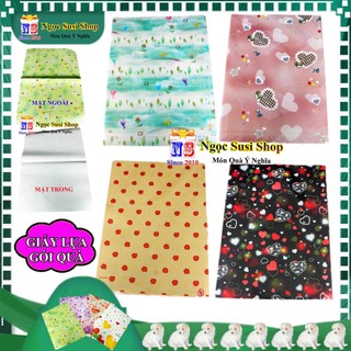 [COMBO 5-30] GIẤY LỤA GÓI QUÀ  LOẠI CAO CẤP DÙNG ĐỂ GÓI HỘP QUÀ TRANG TRÍ SIÊU ĐẸP - GIẤY GÓI QUÀ CAO CẤP