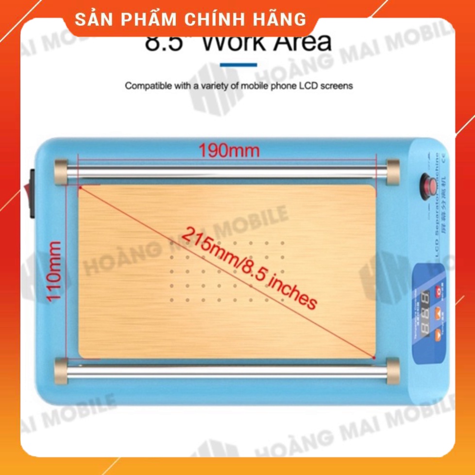 Máy cắt kính SUNSHINE S-918L 7 inch 400W, cao su xanh tăng bám hút