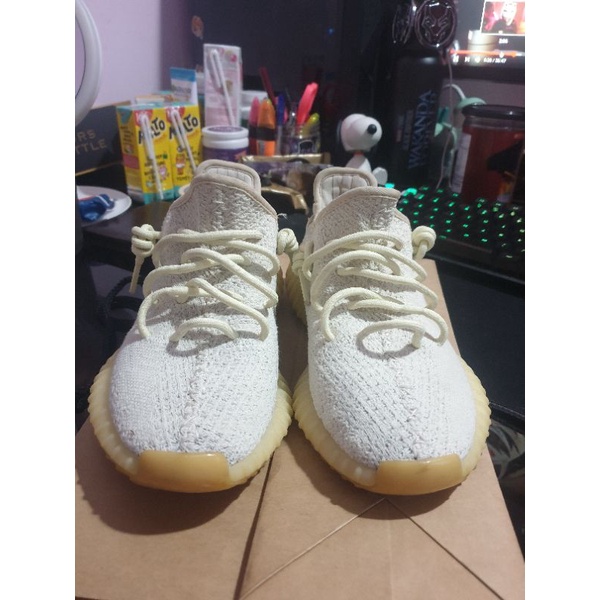 Giày Adidas yeezy 350 v2 butter size 37 1/3-23cm 2hand | Shopee