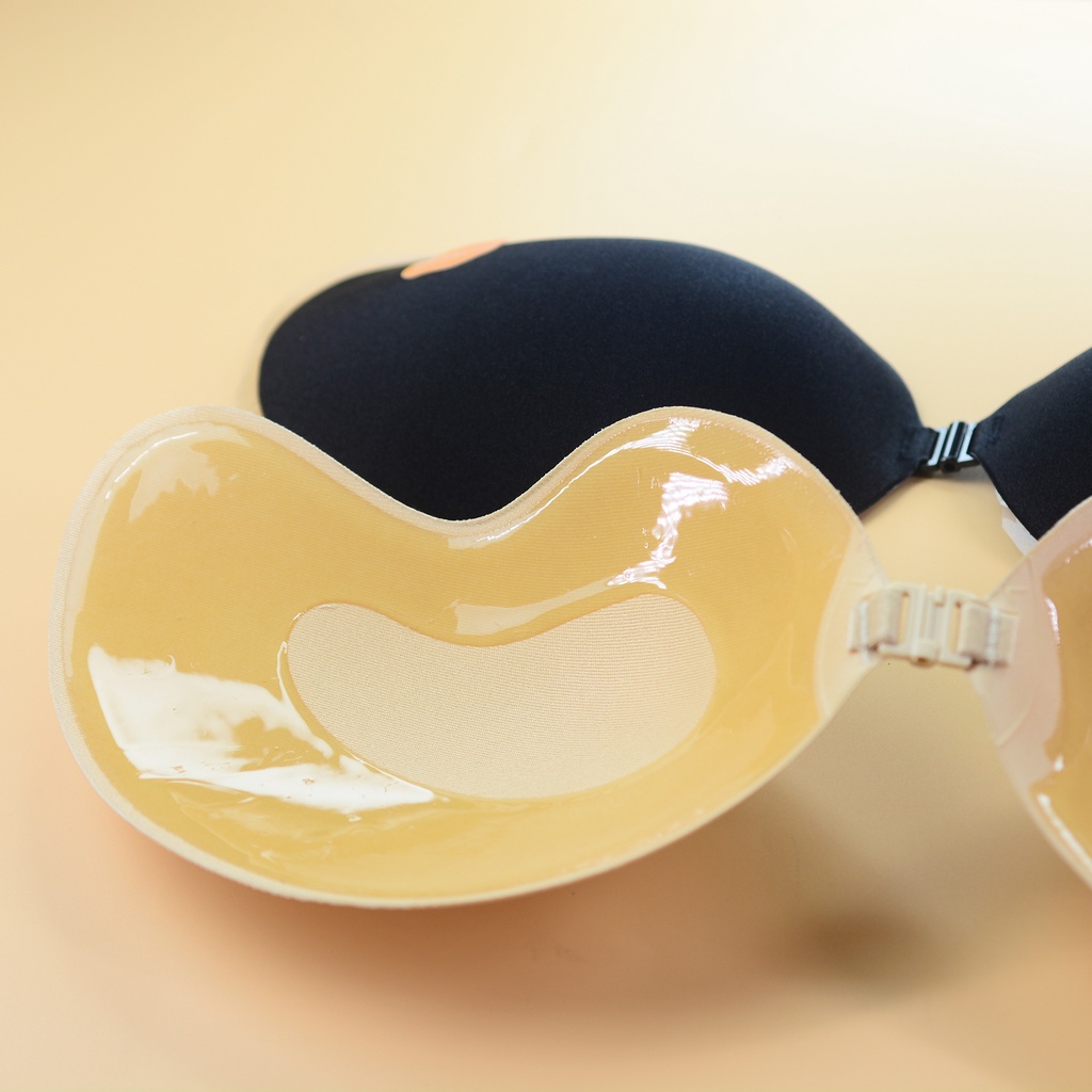 Miếng Dán Ngực Silicone UNDERCOOL Cài Trước Hình Quả XOÀI Siêu Mỏng Siêu Dính Tạo Khe Đẩy Ngực DT04