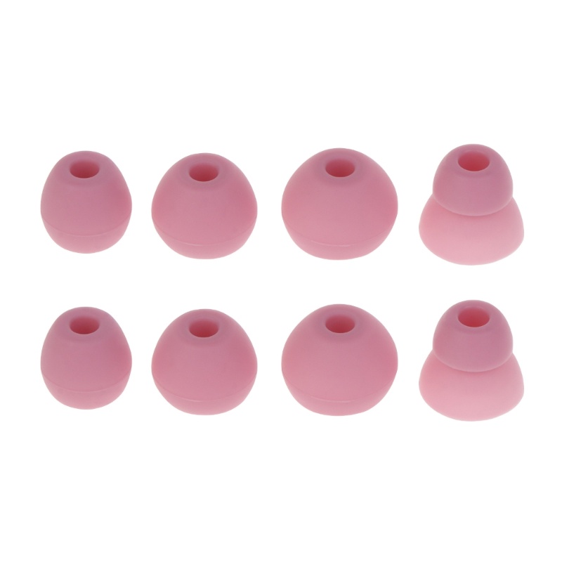 Đầu Tai Nghe KING Thay Thế 4 Cặp Silicon Mềm Nhiều Kích Thước 3 8 Mm Lớn Nhỏ Vừa Cho Tai Nghe in-Ear Earpho