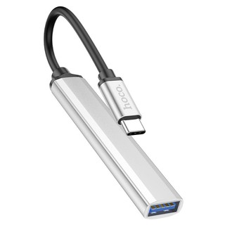 Hub chia cổng USB Hoco HB26 Type-C ra 1 cổng USB 3.0 + 3 cổng USB 2.0 - Phụ Kiện Nhất Tín