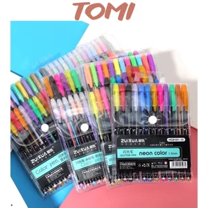 Bút Nhũ Kim Tuyến Bút Gel Neon Color Cao Cấp TOMI 034