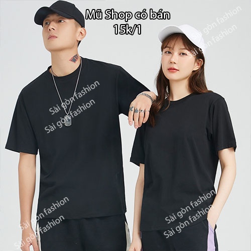 Áo Thun Trơn | Áo thun trơn thời trang Basic Cotton Form Unisex Nam Nữ