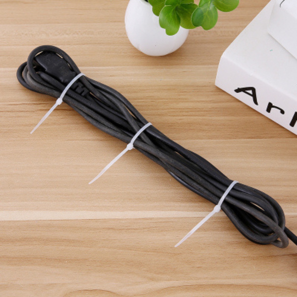 Túi 650c dây rút 3x150mm, dây thít nhựa dài 15cm, lạt nhựa dẻo dai