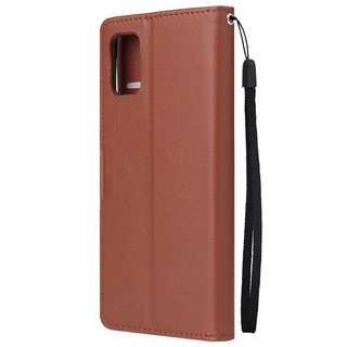 Dành Cho Samsung Galaxy M20 M30 A40S A10S M01S A20S M30S M21 A51 A71 M40S M21 A207F A515F A715F Bao Da Silicon Vintage Khe Cắm Thẻ Nam Châm Ví