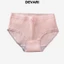Quần lót nữ cotton viền ren sexy kháng khuẩn khử mùi đính nơ dễ thương và gợi cảm DEVARI b08
