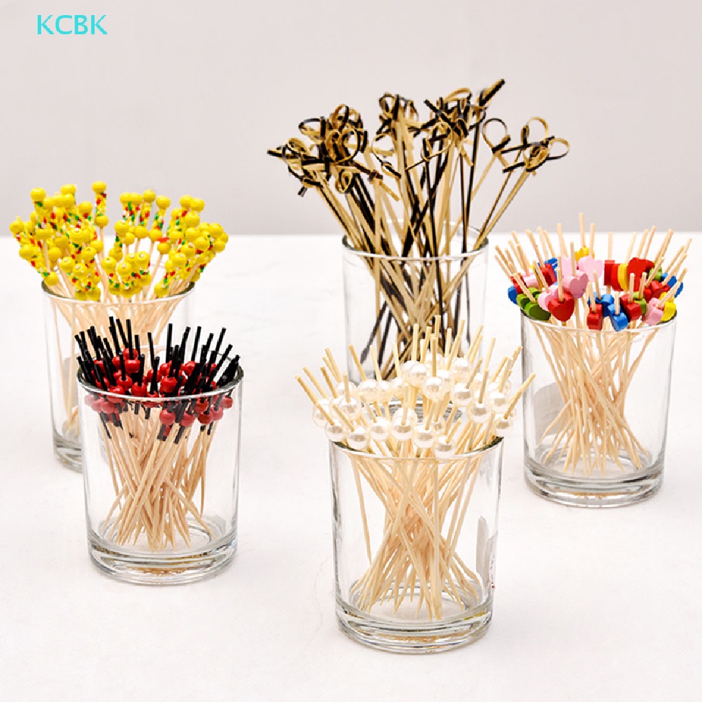 Set 100 Nĩa Tre Ăn Trái Cây / Tráng Miệng Đa Năng Tiện Dụng