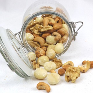 Hạt dinh dưỡng Mixed Nuts, kết hợp 6 loại siêu hạt nhập khẩu khác nhau, không thêm đường,tốt cho bà bầu,eat clean, keto