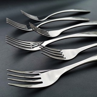 Set 10 Nĩa Ăn Cơm Sườn Inox