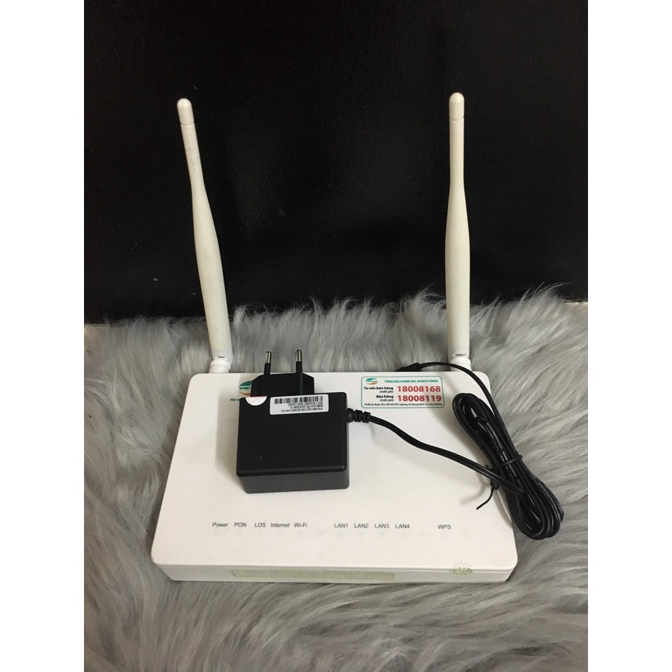 Modem VIETTEL ZXHN F616 wifi 1 băng tần kèm nguồn đã qua sử dụng còn