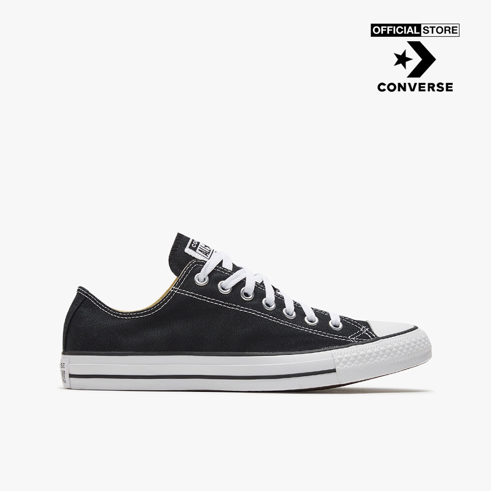 Giày sneakers Converse cổ thấp unisex Chuck Taylor All Star Original M9166C-0000 BLACK