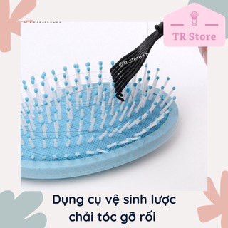 Dụng cụ vệ sinh lược chải tóc gỡ rối, làm sạch tóc rụng bám trên lược