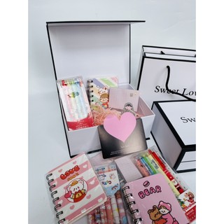 Set quà đồ học tập tặng sinh nhật, quà tặng ngày lễ, ngày đặc biệt dễ thương