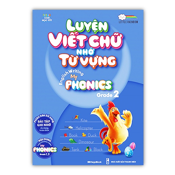 Sách - Luyện viết chữ nhớ từ vựng - English writing my phonics grade 2 ...