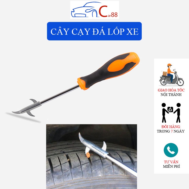 (5) Tô Vít Tích Hợp Nắp Cạy Đá Lốp Xe Bảo Vệ Lốp Giảm Tiếng Ồn Lốp Ô Tô Xe Hơi