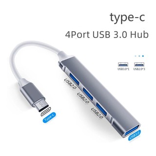 Bộ Chia 4 Cổng USB 2.0 3.0 Type C Cho Laptop Máy Tính