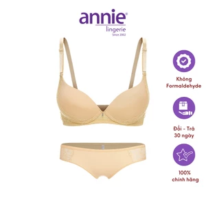 Bộ đồ lót Nữ annie 8132 Chất Liệu Vô Cùng Mịn Màng, Mềm Mại Mang Đến Cảm Giác Nhẹ Nhàng Dễ Chịu