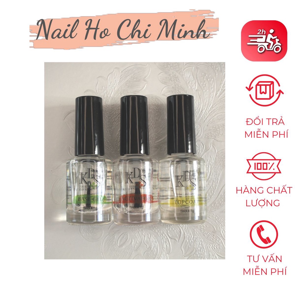 [Giá tốt] Bột nhúng liên kết KDS 1234 chai 15ml chính hãng giúp bột bám chắc, đều màu, bền đẹp