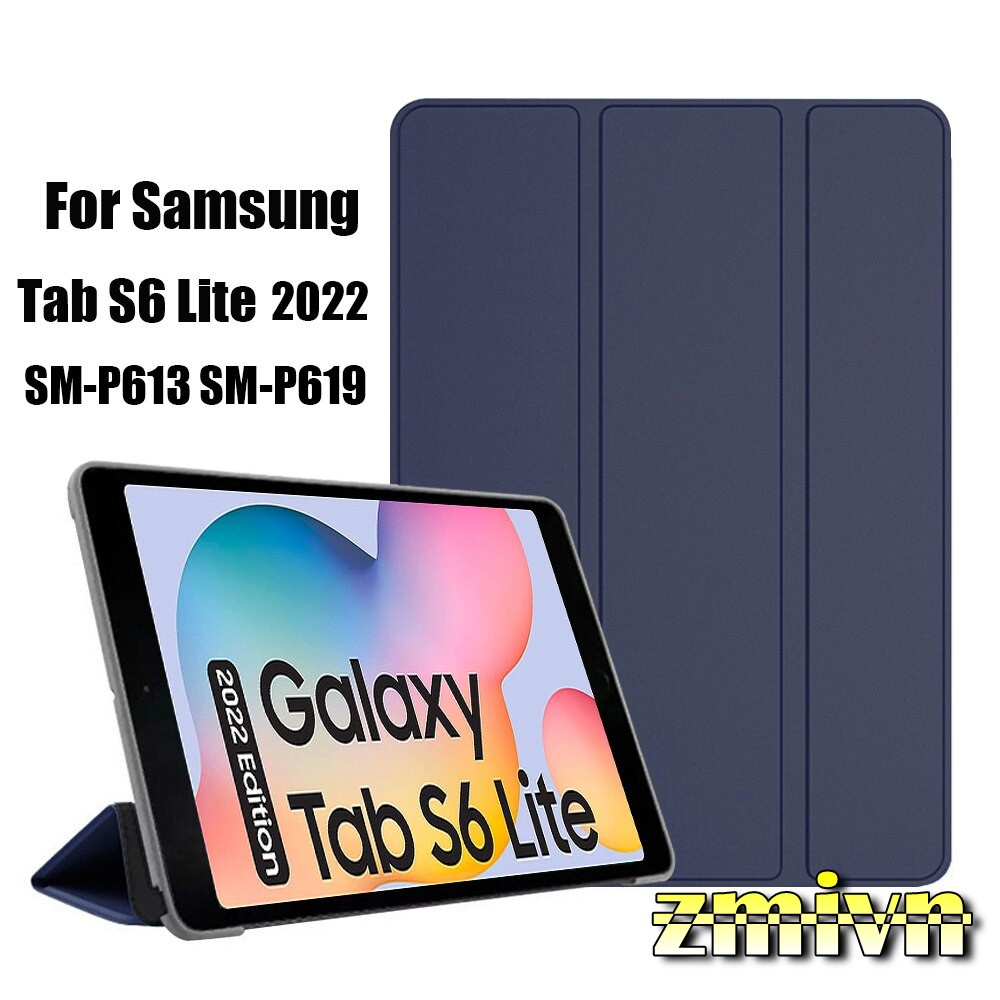 Samsung S6 S6 Lite Cover Amazon Bao Da Từ Tính đóng Mở Màn Hình Tự