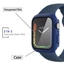 Ốp PC Cứng Mờ Cho Apple Watch Series 8 7 6 5 4 3 2 1 SE SE2 Vỏ Bảo Vệ Màn Hình Kính Cho iWatch 45mm 41mm 44mm 40mm 42mm 38mm Ốp Lưng