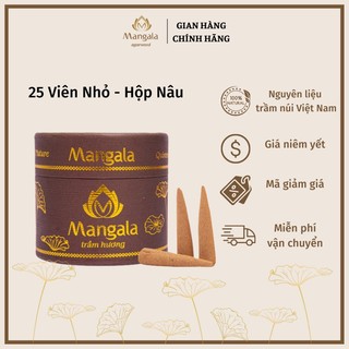 Nụ Trầm Hương Cao Cấp MANGALA Viên Nhỏ | Viên Lớn - Trầm Hương Thiên Nhiên Núi Rừng Nguyên Chất