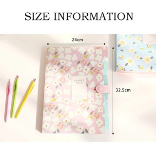 Túi Đựng Tài Liệu Khổ A4 Nhiều Lớp Chống Thấm Nước Siêu Bền Tiện Dụng Cho Học Sinh / Văn Phòng