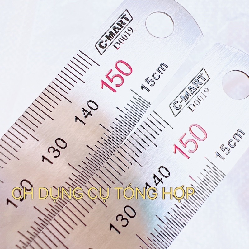 Thước lá D0019-150- 150mm/ D0019-300- 300mm C'Mart ( Thước lá 150mm ...