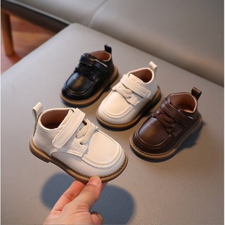Size 16-20 Giày Oxford/Giày Tây Da PU Trơn Cho Bé Trai 0-3 Tuổi K170