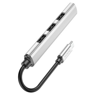 Hub chia cổng USB Hoco HB26 Type-C ra 1 cổng USB 3.0 + 3 cổng USB 2.0 - Phụ Kiện Nhất Tín